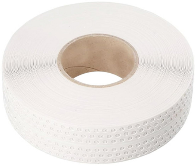 1991공구 점착식 자유각 코너비드 PVC 퍼티 조인트 테이프, 5cm x 40m, 1개