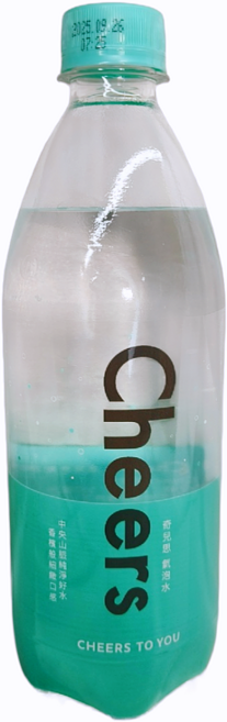 泰山Cheers氣泡水, 24個, 500ml