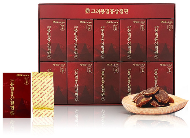 振興高麗人蔘 蜂蜜紅蔘切片, 1個, 200g禮盒