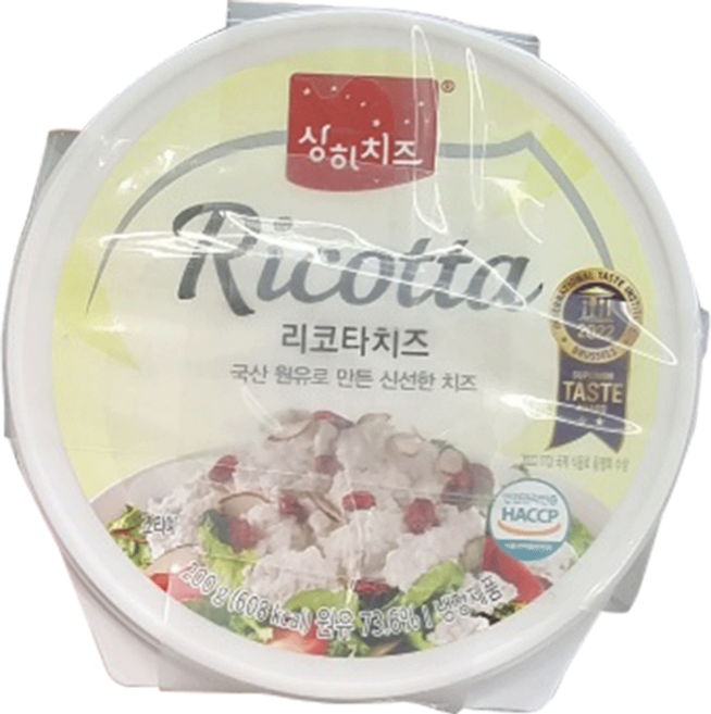 상하치즈 리코타치즈, 200g, 6개