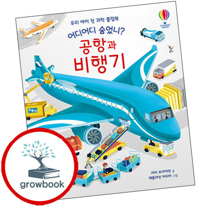 어디어디 숨었니?공항과 비행기:우리 아이 첫 과학 플랩북, 어스본코리아, 없음null