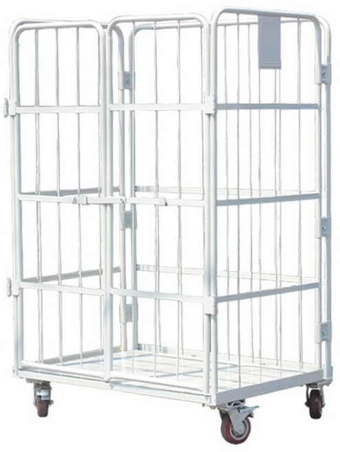 스텐 롤테이너 바퀴 스테인레스 없음 기본형 대형 양문형 짐수레 대차 강철 1450 고하중, 950 850 파티션 추가, 1개