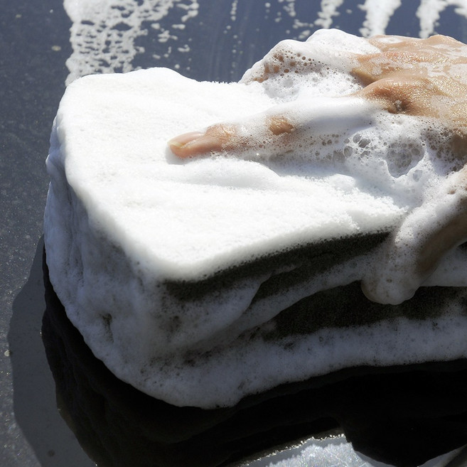 더샤인 2in1 멀티 세차스펀지, 1개