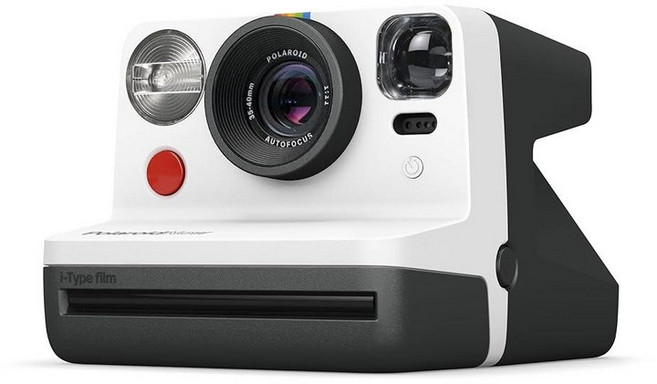 Polaroid Now 2세대 I-타입 인스턴트 필름 카메라 - 블랙 & 화이트 (9072), 카메라 전용
