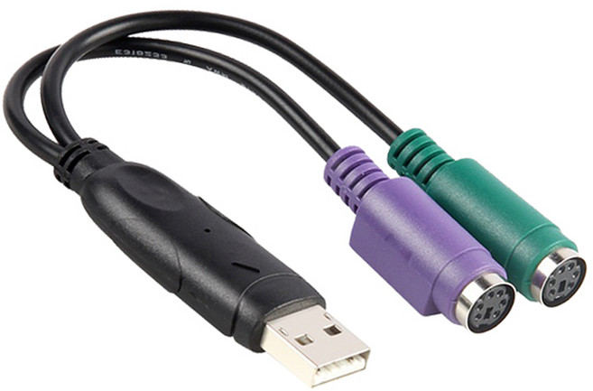 넥시 USB to PS2 Y 컨버터 NX352, 선택없음