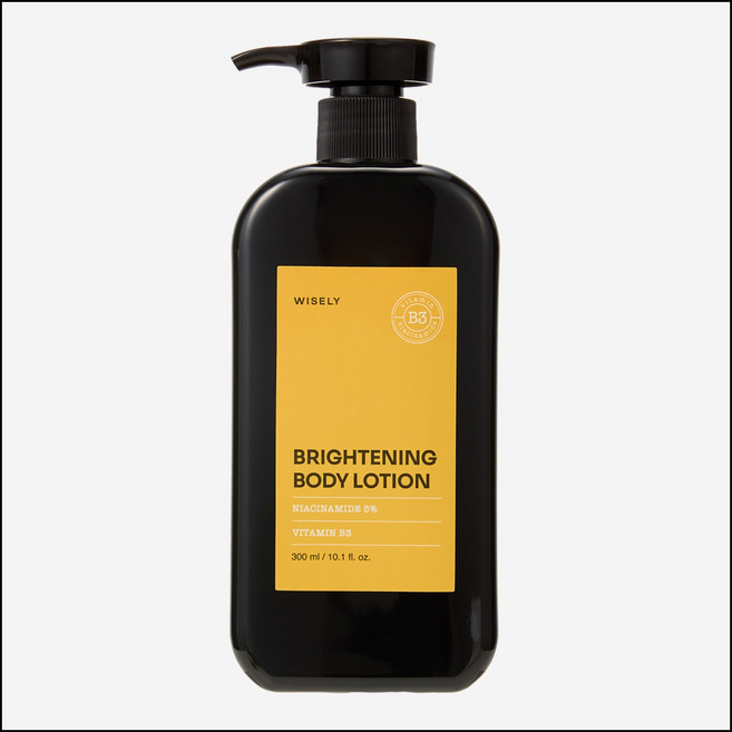 와이즐리 바디 피부톤 개선 브라이트닝 바디로션, 1개, 300ml