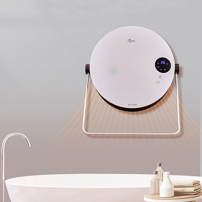 [24년형] 티톤 프리미엄 욕실 벽걸이 온풍기 히터, 없음