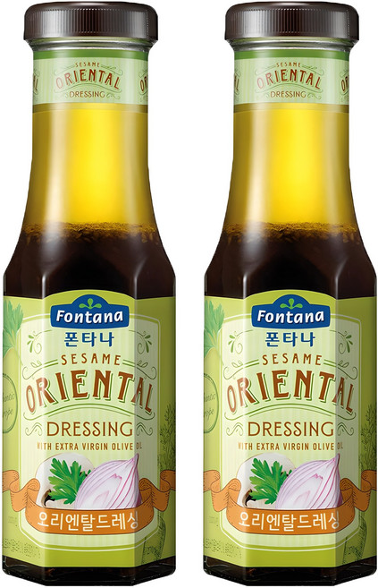폰타나 오리엔탈 드레싱, 270g, 2개