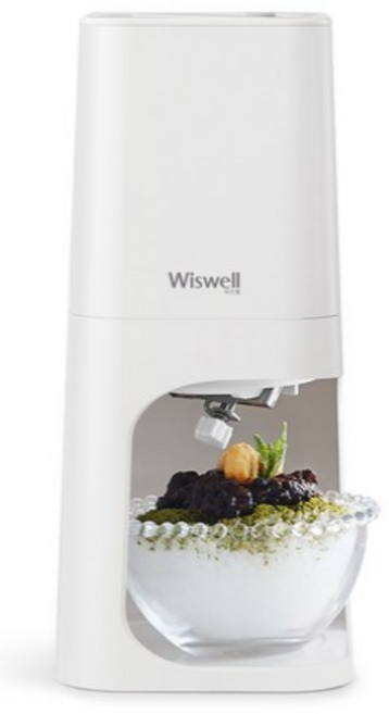 위즈웰 설레임 눈꽃 빙수기 WB800, 1가지색상(화이트/WB800W)