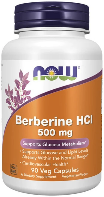 나우푸드 베르베린 HCL 500mg 베지 캡슐, 1개, 90정 - 쿠팡