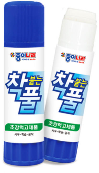 종이나라 착붙는풀 착풀 고체풀 25g, 5개