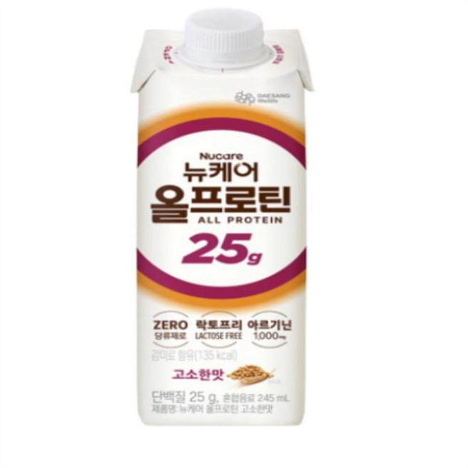 뉴케어 올프로틴 고소한맛, 245ml, 192개