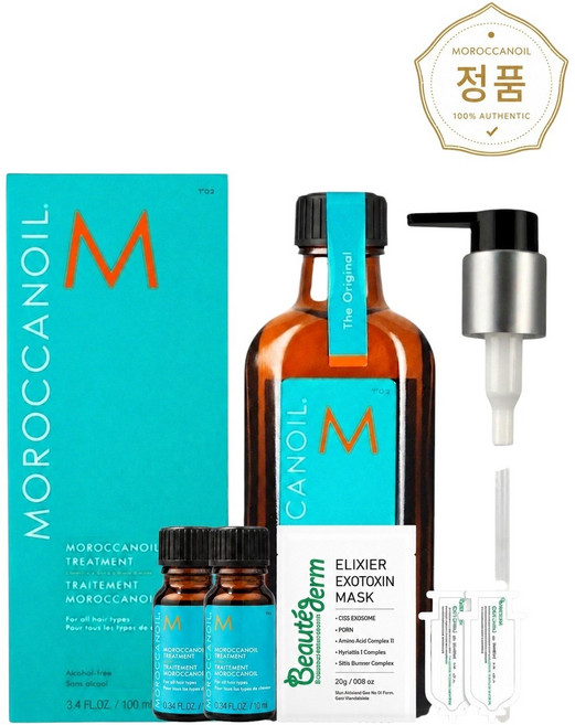 [살롱전용] 모로칸 헤어 오일 트리트먼트 200ml+10ml+10ml+10ml+샘플 오리지널, 1개, 230g