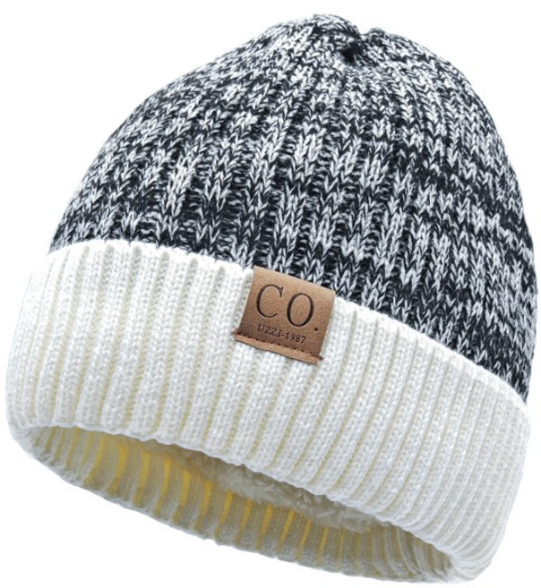 유미코 남자 비니모자 겨울 방한 기모 안감 빵모자