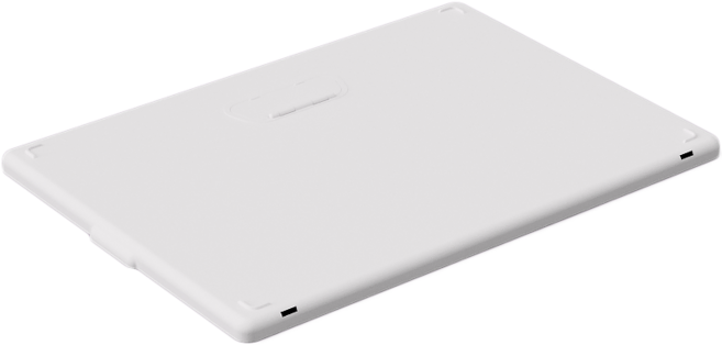 큐폴드 폴딩박스 뚜껑, 라이트그레이 뚜껑(아이보리/다크그레이 박스용)