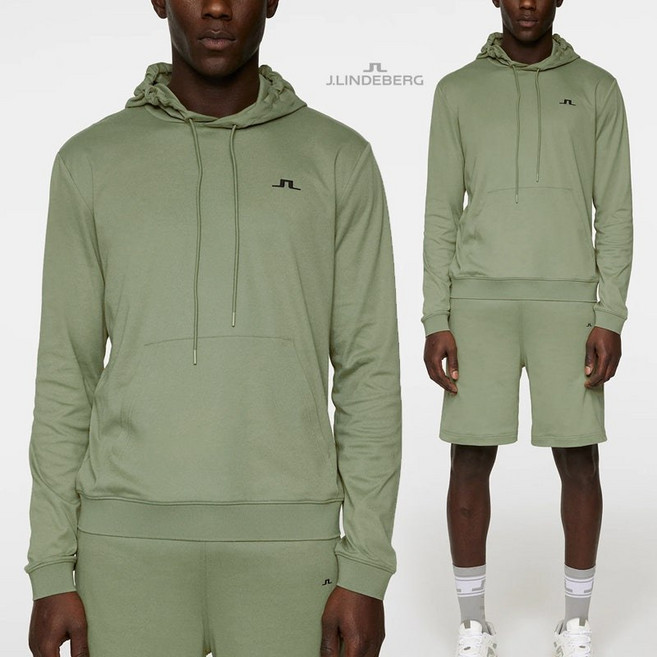 제이린드버그 ROLAND 소프트 컴포터블 코튼 필 후드티 M311