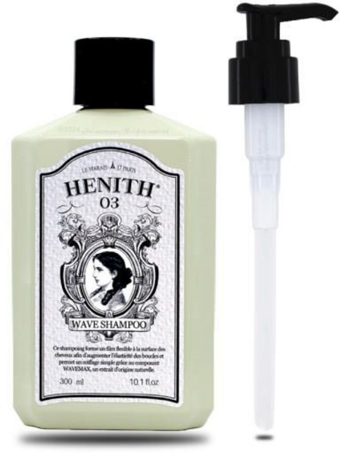 헤니스03 샴푸 웨이브 볼륨 스타일링 탱글, 1개, 300ml