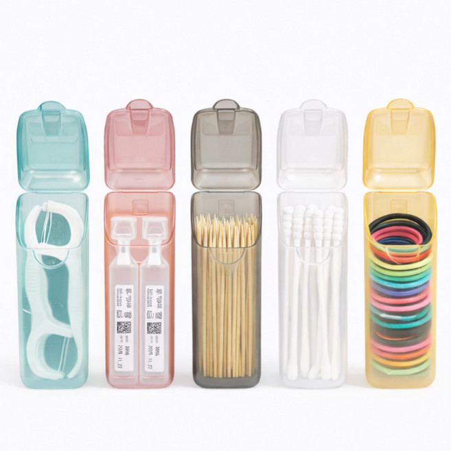 리아모어 휴대용 소품 수납 케이스, 혼합, 5개