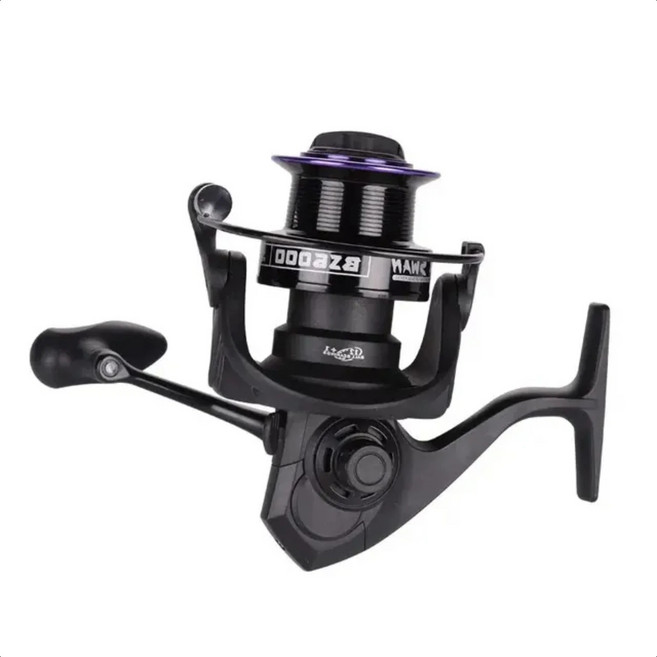 초대형 원투 해수 낚시 릴 6000-10000시리즈 서프 스피닝 릴 대물 낚시 라인감기, 6000시리즈