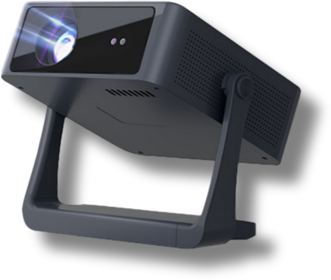 테크프리 AI스마트 빔프로젝터 4K 3000안시, 스마트 블랙