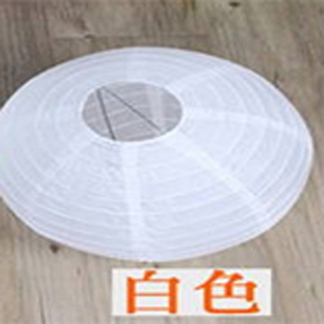 DIY空白紙燈籠 30cm / 12吋, 白, 1個