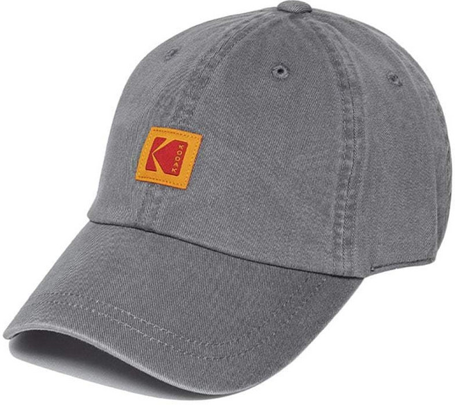 [정품] 코닥 [공식]릴렉스핏 스퀘어로고 볼캡 GREY