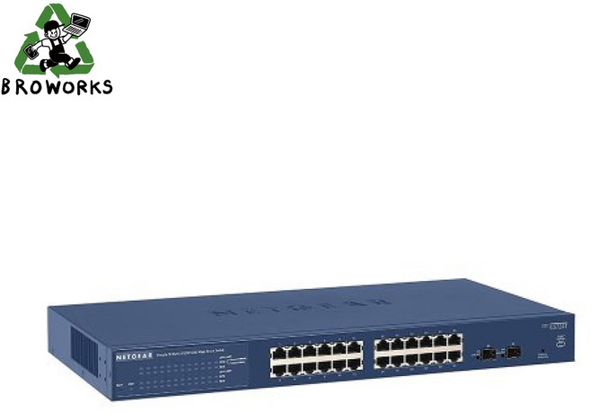 넷기어 GS724T [스마트스위치 / 1Gbps 24Port + 1Gbps 2Port SFP / Desk or Rack Type]