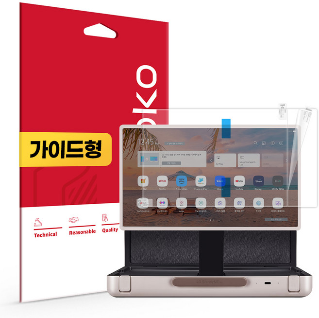 LG 스탠바이미 GO 올레포빅 액정보호필름, 단품