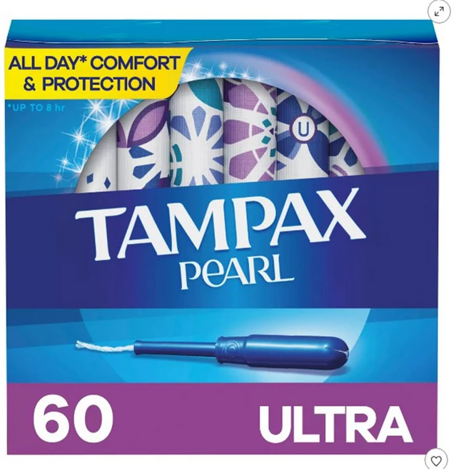 TAMPAX 펄 울트라 60 탐폰, 1개 - 쿠팡