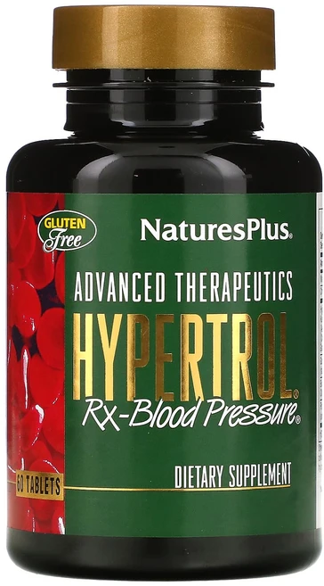NaturesPlus 어드밴스드 테라퓨틱스 Hypertrol RX Blood Pressure 60정, NaturesPlus어드밴스드테라퓨틱스Hypertrol, 1개 - 쿠팡