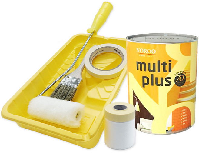 노루페인트 멀티플러스 방문 가구 셀프 부자재 세트, 1세트, 900ml, NU3065 (컴피 카페)