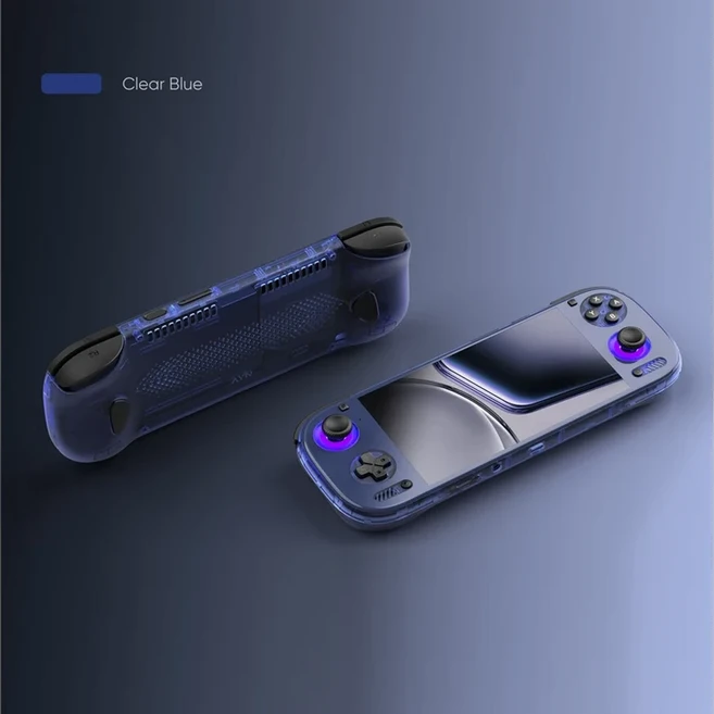 AYN Odin 3 안드로이드 휴대용 6인치 1080p AMOLED 스크린 게임 콘솔, 01 China Mainland, 02 Pro 12-256, 03 Clear Blue