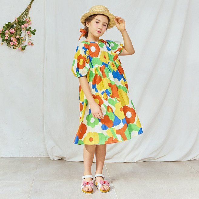 베베쥬 가든플라워원피스