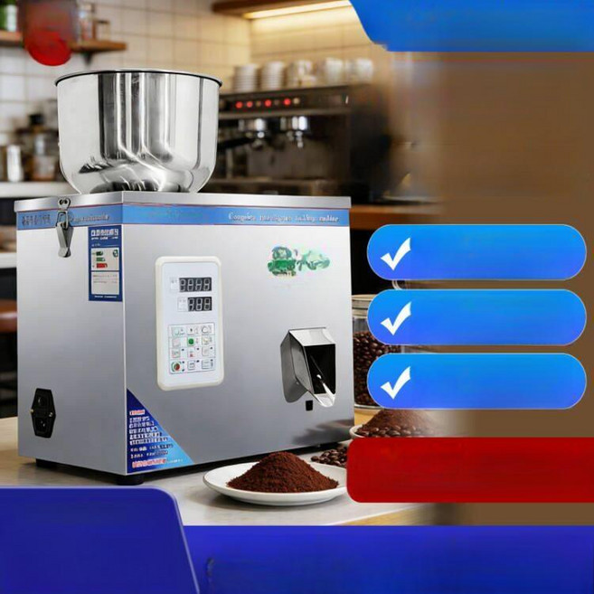 전자동 대용량 소분기 분배기 충진기 포장기 계량 정량 일반형 가루 주입기 액상, 1-120g 데스크탑