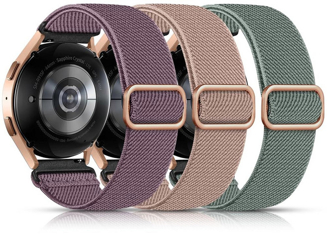 삼성 갤럭시 워치 7 6 5 4 40mm 44mm/갤럭시 워치 6 4 클래식 밴드 42mm 46mm 43mm 47mm/워치 5 프로 밴드 45mm/액티브 2 3 팩 20mm 조절, Cactus/Pink/Purple