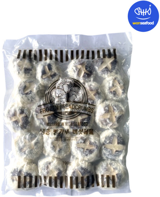 표고버섯 튀김 700g 빵가루 버섯 오징어 해물믹스 어향동고, 1개