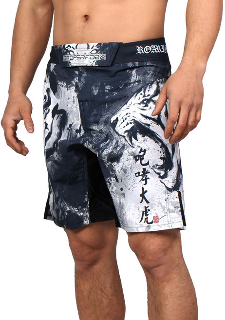 포효대호 ROARING TIGER MMA 파이트 쇼츠 워터스포츠 보드쇼츠 격투기바지 고해상도 그래픽 프린팅 내구성 허벅지 안쪽 스판덱스 적용 탁월한 착용감 주짓수 FS-38