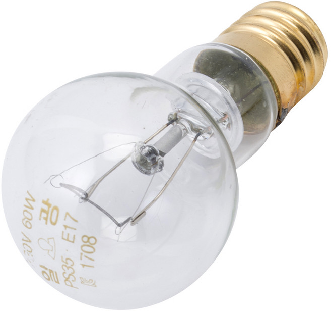 일광 미니 크립톤 60W 투명 E17 베이스 센서/직부등 백열전구, 전구색, 1개