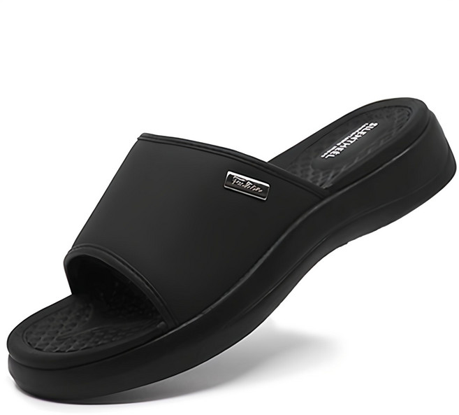 사일런트힐 남성 슬리퍼 사무실화 푹신한 이중쿠션 남자 쿠션 빅사이즈 KS017