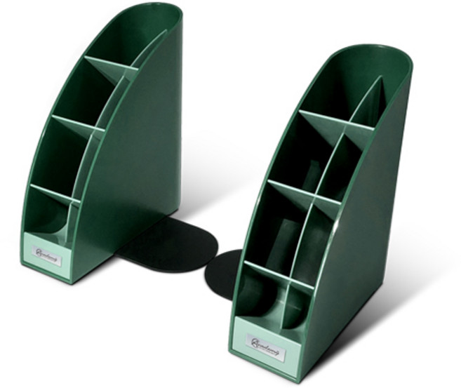 Academy 애니북앤드 4단 수납 책꽂이 그린 준비물 학용품 신학기 문구, 단품