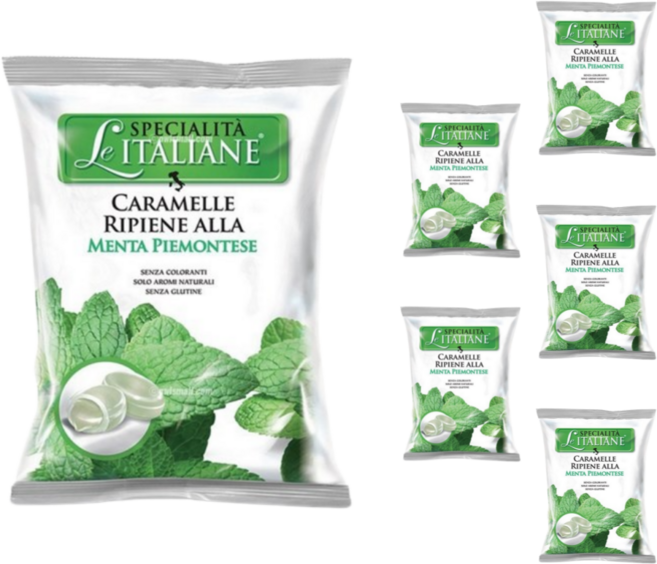 르스페셜리타이탈리안 세라 페퍼민트향 캔디, 6개, 100g