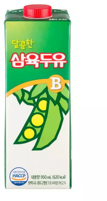삼육식품 달콤한 삼육두유 B 950ml 6개