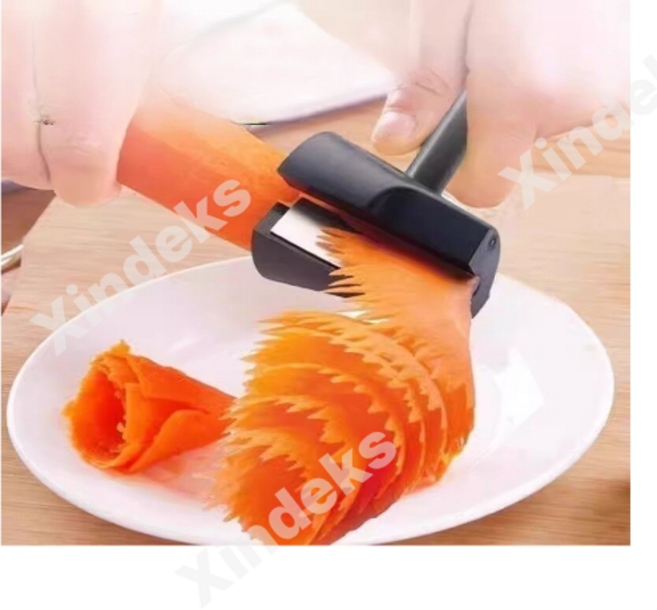 야채 커팅기 플래터 플라워 조각 당근 꽃모양 데코 커터기 과일 플라워 커팅기세트 1개, 플라워 커팅기 × 1개