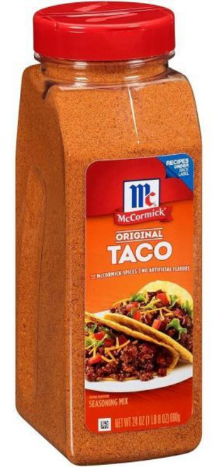 McCormick 오가닉 타코 시즈닝 믹스, 1개, 680g