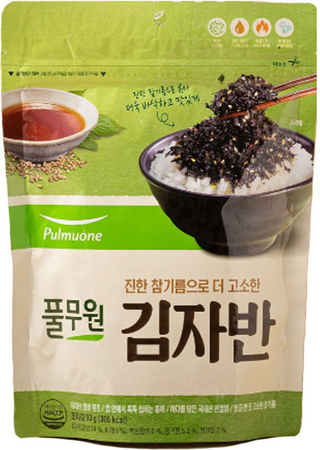 (상온(풀무원]김자반, 50g, 20개