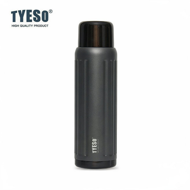 TYESO 保溫瓶, 閃光黑, 1個, 750ml