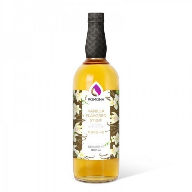 포모나 바닐라향시럽 1000ml/카파, 1L, 1개