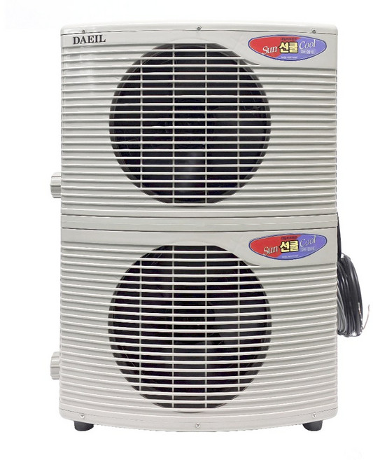 [당일발송]대일냉각기 히트펌프 2마력 DH-2010 냉온 겸용 수족관 목욕탕 수경재배 산업용 공업용, DH-2010L [2마력 단상저온], 1개