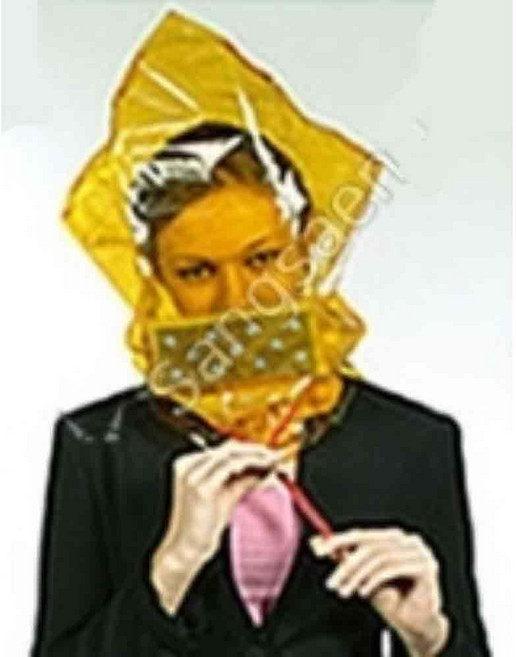 화재대피마스크 투명아크릴 방연 마스크 화생방 화재sy_, 1개, 1개입