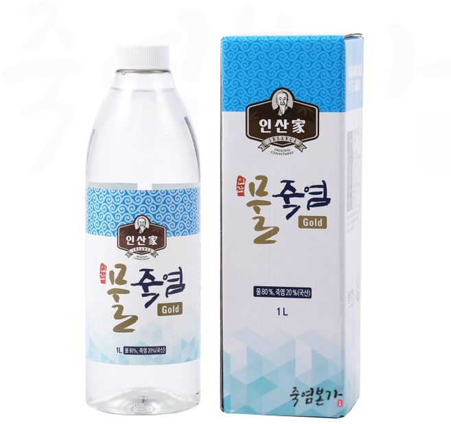 인산가 9회 물죽염 골드 1L 죽염본가 인산죽염 죽염물 죽염수 + 다양한 인산가 샘플 증정 [정품 판매자 사업자번호: 660-58-00496], 1개